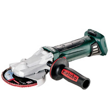 18 V Ø125 mm Flat-head Angle Grinder with Quick Locking Nut in MetaLoc II Case - SKIN ONLY