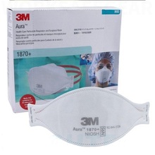 3M™ Aura™ Health Care Particulate Respirator and Surgical Mask 1870+, N95 (BOX OF 20)