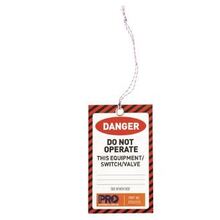 PROCHOICE SAFETY TAG -125MM X 75MM DANGER (100/PK)