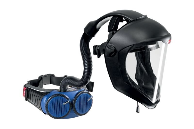 CleanAIR Faceshield with PAPR Unit PPE Australia WeldConnect