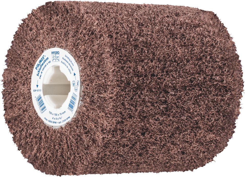 Poli Drums For Drum Grinders Alum Oxide 19mm Keyed Bore Pnl