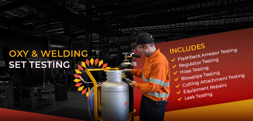 OXY & Welding set testing