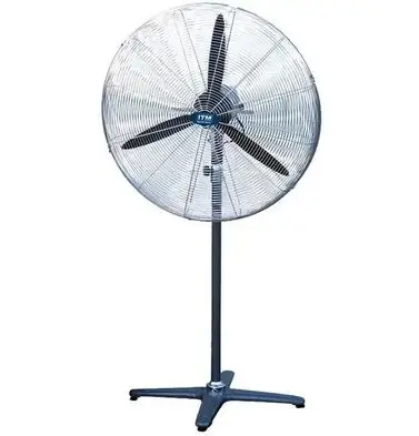 ITM INDUSTRIAL FAN, 30", 3 SPEED, OSCILLATING, PED