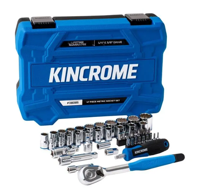 Socket Set 47 Piece 1/4 & 3/8" Drive - Metric