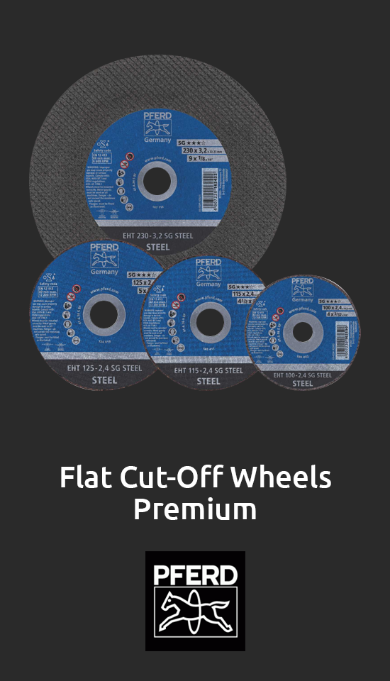 Flat Cut-Off Wheels Premium