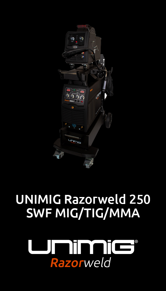 UNIMIG Razorweld 250 SWF MIG_TIG_MMA