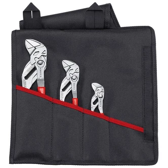 KNIPEX PLIERS WRENCH SET TOOL ROLL 3PC