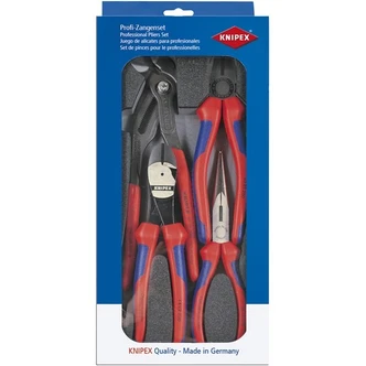 KNIPEX MIXED PLIER FOAM TRAY SET 4PC