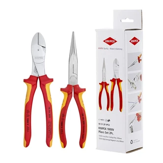 KNIPEX 1000V PLIERS SET 2PC
