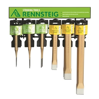 RENNSTEIG CHISEL & PUNCH MERCH 18 PC