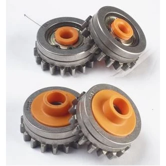 Aluminium Kit of Single grooved TWIN rolls (Ø: 1,2)