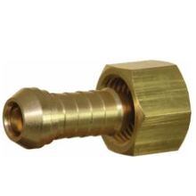BARBED NIPPLE - 12MM / 1/2 & 1/2" RH NUT TO SUIT H25 & H47 REG OUTLETS