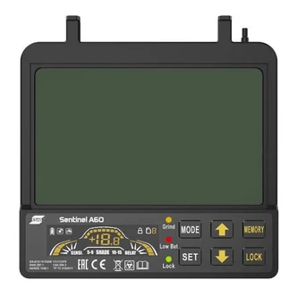 Sentinel A60 Auto Darkening Filter ADF (Excl batteries)