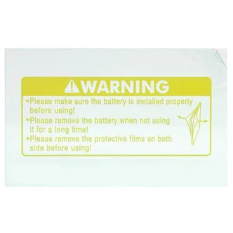 Sentinel A60 Inside Cover Lens (5PK)