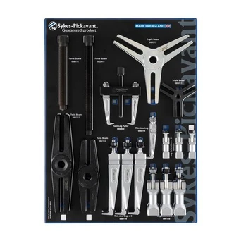 SYKES THIN JAW MECH PULL TWIN/TRIPLE LEG - 225mm