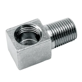 Alemlube 90° elbow 1/8 BSP male x M10/1 female