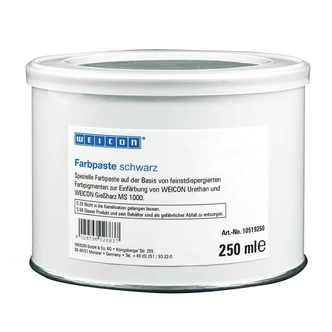WEICON Colour Paste Black 250 g