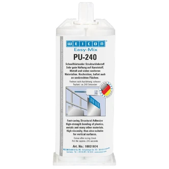 WEICON Easy-Mix PU-240 Polyurethane Adhesive 50 ml