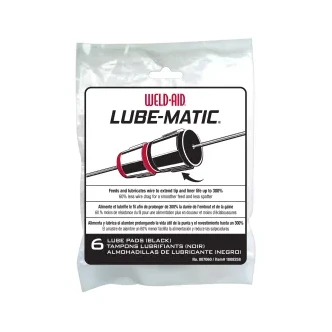 Weld-Aid Lube-Matic Black Pre-Treated Lube Pad