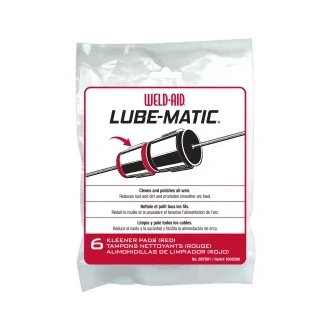 Weld-Aid Lube-Matic Red Cleaning Pad