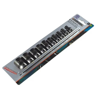 10 Piece 3/8 Drive 6-Point Metric, Standard Socket Set