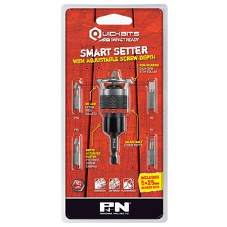 SMART SETTER QUICKBIT HEX SHANK P&N