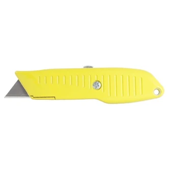 Ultra Grip Fluro Retractable Knife with 3 Blades | Carded