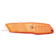 Orange Safety Auto-Retracting Knife (1Pk)