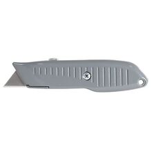 Ultra Grip Grey Retractable Knife with 3 Blades | Bulk