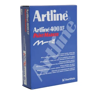 Artline Marker 400XF White, 12 Pk