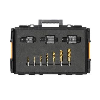 VersaDrive Impact Wrench Clutched Adapter Set: 3 Adapters + M8-M24 Spiral Flute Taps