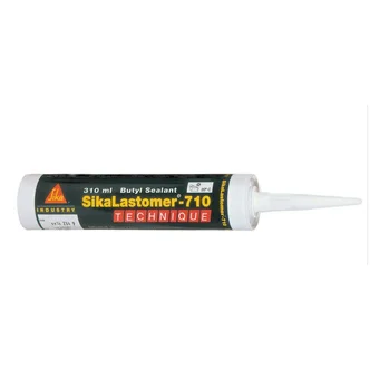 Sika Lastomer-710 black Polyurethane Adhesive 310ml (12 Cartidge)
