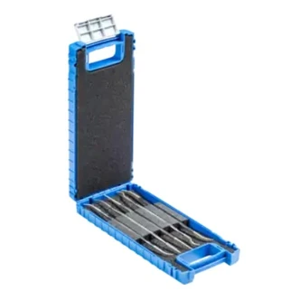 DIAMOND RIFFLER FILE SET 5-PIECE 150mm D126 (MEDIUM) FOR COMPLEX GEOMETRIES