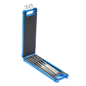 DIAMOND HANDY FILE SET 5-PIECE 215mm D126 (MEDIUM) SHANK FORGED/CAN BE USED WITHOUT A HANDLE
