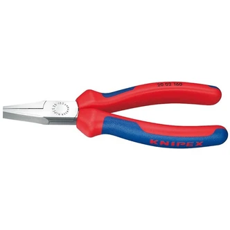 KNIPEX FLAT NOSE PLIERS 140MM
