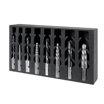 Versadrive 8 Piece ImpactaBite Impact Drill & Stud Extractor Set | M6-M20