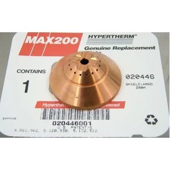 Shield, Hand, Air, O2, N2, 200 Amp