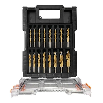 VersaDrive TurboTip Impact Drill Bit InsertFoam Set, 11, 12, 13, 14, 16, 18, 20mm