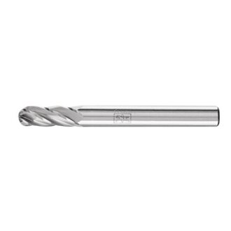 CYLINDRICAL RADIUS BURR WRC 1/4" SHANK SC-1 WRC 6.35X15.9X6.35 ALU