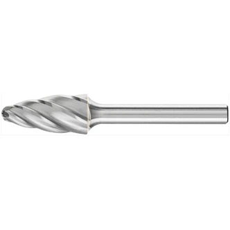 TREE RADIUS BURR RBF 1/4" SHANK SF-5 RBF 12.7X25.4X6.35 C ALU