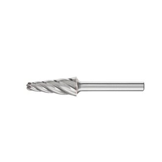 CONE RADIUS END BURR KEL 1/4" SHANK SL-5 KEL 12.7X28.6X6.35 C ALU