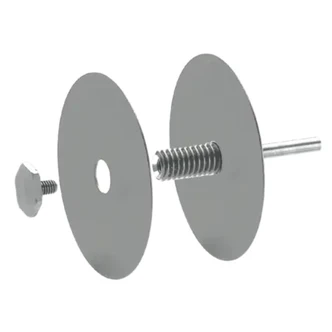 ARBOR FOR POLINOX DISCS PVR WITH CENTRE HOLE DIA. 13mm CLAMPING RANGE 1-25mm SHANK DIA. 6mm