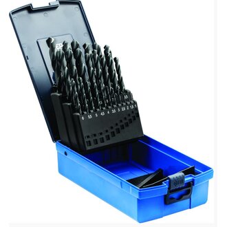 Pferd 25PC DRILL BIT SET HSSG SIZES 1.0MM - 13.0MM