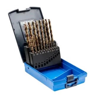 DRILL SET DIN338 HSSE N 1-10 INOX 19PCS