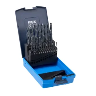 HSS-DRILLSET M2 1/16-1/2" STEEL 29PCS