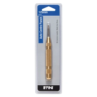 PUNCH CENTRE AUTOMATIC BRASS 125MM P&N WORKSHOP