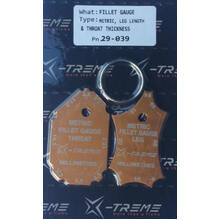 Metric Fillet Gauge Throat