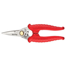 185mm Black Panther Red Hi Tensile Industrial Snips (1Pk)