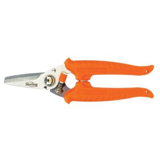 185mm Ultimax Pro Black Panther Gen II: Round Tip Industrial Snips Bulk OPP Bag (12PK)