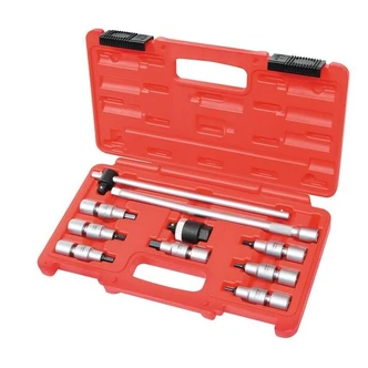 TOLEDO BIT SOCKET SET 6PT 10PC